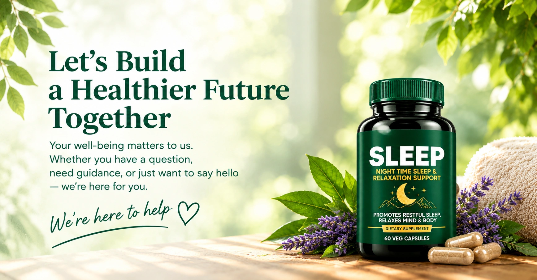 VM Sleep Green Bottle Contact Us